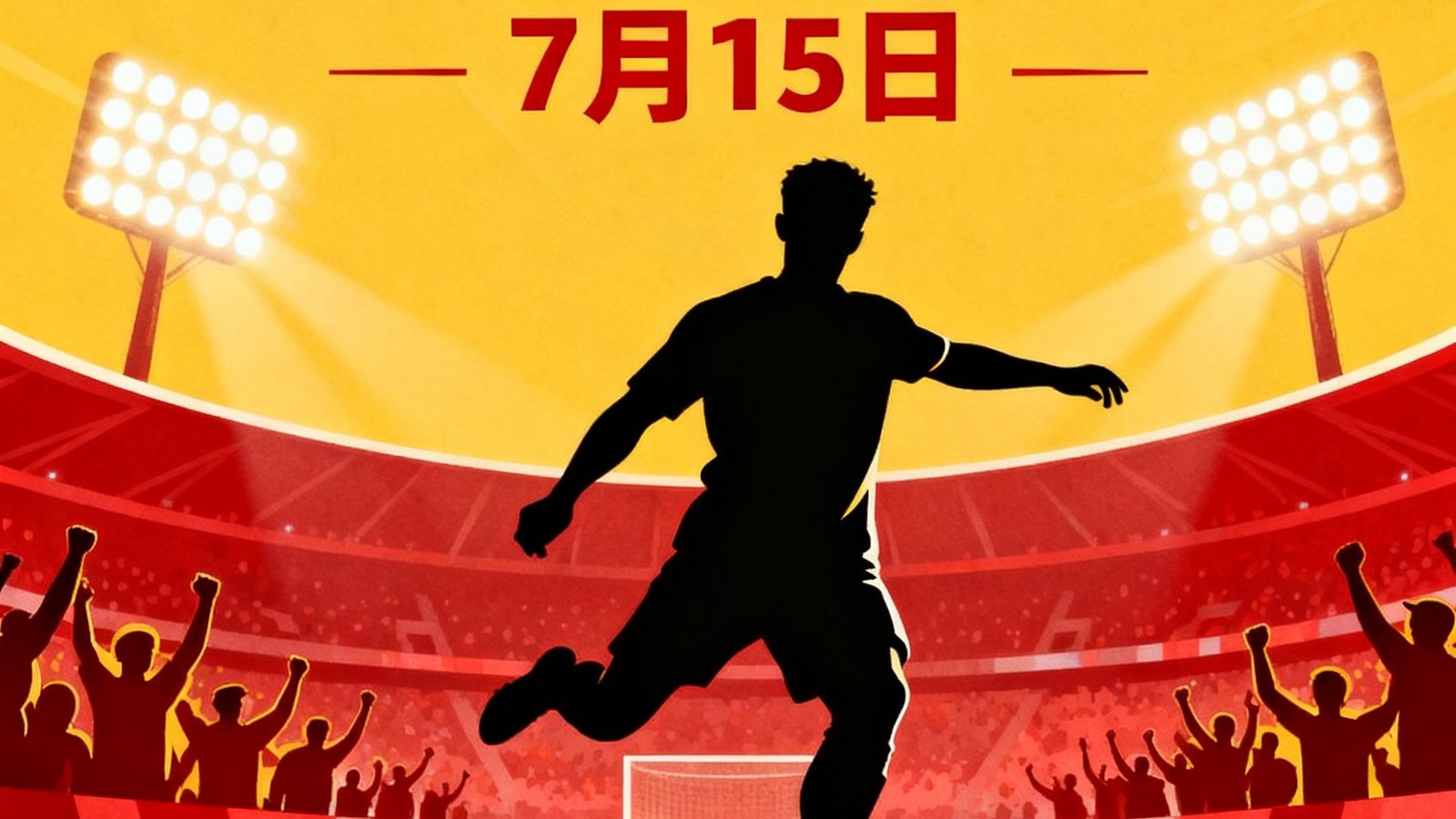 世界杯决赛预告，7月15日，柏林奥林匹克球场